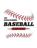 100 High School Baseball Scorecards: 100 Scoring Sheets For Baseball and Softball Games