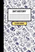SAT History: Create your own SAT History Flash cards. Includes Spaced Repetition and Lapse Tracker (480 cards)