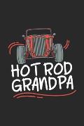 HotRod Grandpa: 120 Pages I 6x9 I Graph Paper 5x5 I Funny Vintage, Retro & Classique Car Gifts