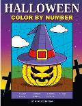 Halloween Color By Number: Coloring Book for Kids Ages 4-8