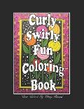 Curly, Swirly Fun Coloring Book