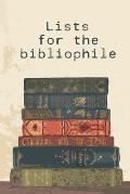 Lists for the bibliophile: 80+ lists for any bookworm and avid reader