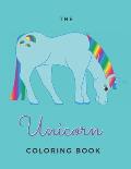The Unicorn Coloring Book: For Adults - 20 Pages - Paperback - Made In USA - Size 8.5 x 11