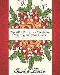 Beautiful Christmas Mandalas Coloring Book For Adults