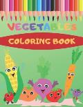 vegetables coloring book