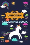 Unicorn Coloring Book: Best Coloring Book for Kids Ages 4-8 - 100 pulse unique Unicorn Learning, Coloring, Dot To Dot, Mazes, Word Search and