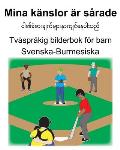 Svenska-Burmesiska Mina k?nslor ?r s?rade Tv?spr?kig bilderbok f?r barn