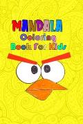 Mandala Coloring Book For Kids: 100+ Coloring Books for mandala lover girls - Wonderful Gift, Beautiful Artwork and Designs, Relaxing Coloring Pages