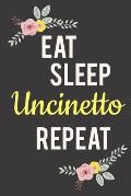 Eat, Sleep, Uncinetto Repeat.: Carta quadretti 4:5 per annotare punti, schemi, patterns e motivi dei tuoi lavori all'uncinetto. Edizione Italiana.