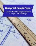 Blueprint Graph Paper: Construction/Welding/Architecture/4x4/8.5x11/125 Pages