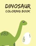 Dinosaur Coloring Book: Dinosaur Designs Activity Book For Boys and Girls Aged 6-12