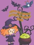 Happy Halloween Activity Coloring Book