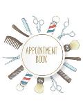 Appointment Book: Featuring daily weekly calendar with 15 minute hourly intervals (7am-9pm) for scheduling, Hair Stylists, Salons, and N