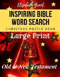 Inspiring Bible Word Search: Christmas Puzzle Book (Large Print)