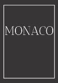 Monaco: A decorative book for coffee tables, end tables, bookshelves and interior design styling Stack France city books to ad