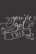 You've Got This: Feel Good Reflection Quote for Work Employee Co-Worker Appreciation Present Idea Office Holiday Party Gift Exchange