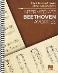 Intermediate Beethoven Favorites: Classical Piano Sheet Music Series