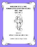 Hamilton County, Ohio Roman Catholic Baptism Records - 1860 - 1869: Part 2: M - Z