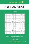 Puzzles for Brain - Futoshiki 200 Easy to Medium Puzzles 9x9 vol.29