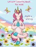 Unicorn Coloring Book for Kids: Over 30 Illustrations for All Levels of coloring ages 4 and up