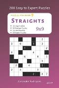 Puzzles for Brain - Straights 200 Easy to Expert Puzzles 9x9 vol.27