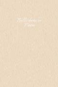 Belle dans sa peau: Carnet de note Mon petit carnet - 110 pages vierges - format 6x9 po - Made In France