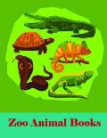 Zoo Animal Books: Cute Forest Wildlife Animals and Funny Activity for Kids's Creativity