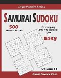 Samurai Sudoku: 500 Easy Sudoku Puzzles Overlapping into 100 Samurai Style