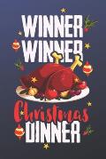 Dinner Dinner Christmas Dinner: Funny Christmas Quote With Turkey Perfect For Christmas Gifts 6in x 9in