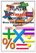 New focus math practice workbook over 270 questions for ages 8+