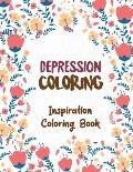 Depression Coloring: Inspiration Coloring Book, Release Your Anger, Stress Relief Curse Words, Adult Coloring and Stress Relief book, Chris