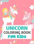 Unicorn Coloring Book For Kids: unicorn coloring book for kids & toddlers -Unicorn activity books for preschooler-coloring book for boys, girls, fun a