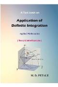 Application of Definite Integration: Applied Mathematics