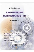Engineering Mathematics - III Volume 2: Engineering Mathematics