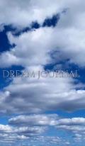 dream clouds creative blank journal notebook: Dream journal