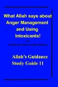 What Allah says about Anger Management and Using Intoxicants!: Allah's Guidance Study Guide 11