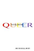 Queer Rainbow blank page Notebook: Queer Rainbow blank page Notebook