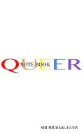 Queer Rainbow blank page Notebook: Queer Rainbow blank page Notebook