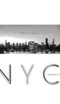 NYC iconic Manhattan skyline creative blank journal notebook $ir Michael designer edition: NYC iconic Manhattan skyline creative blank journa