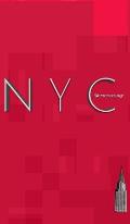 NYC iconic Chrysler building ruby red creative blank journal $ir Michael designer limited edition: NYC iconic Chrysler building ruby red creative blan