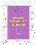 TRIPLE E PHILOSOPHY activity workbook: Empathy Empowerment & Education through the Arts! Workbook for Kids