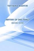 History of one family. Second book