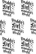 Daddy's Girl, Mommy's World Composition Notebook - Small Ruled Notebook - 6x9 Lined Notebook (Softcover Journal / Notebook / Diary)