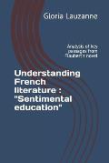 Understanding French literature: Sentimental education Analysis of key passages from Flaubert's novel