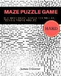 Maze Puzzle Game: 50 Ultimate Brain Training Maze for Adults, Teens and Young Adults