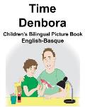 English-Basque Time/Denbora Children's Bilingual Picture Book