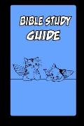 Bible Study Guide: 6 X 9, Bible Verse, Application, Prayer List, the Voice of God