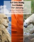 Full Unit Study Curriculum for January (George Washington, Arizona, and Polar Bears): K-1st