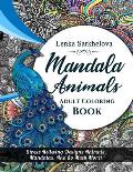 Mandala Animals Coloring Book: Adult Coloring book