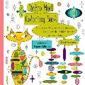 Retro Mod Coloring Book (Upgraded Paper Edition): Fun, Easy Patterns, Mandalas and Designs with a Mid-Century Modern Vibe!